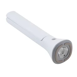 Realspace™ Carsini 2-in-1 LED Flip-Up/Torch Portable Desk Lamp With Rechargeable Battery, 10-3/4