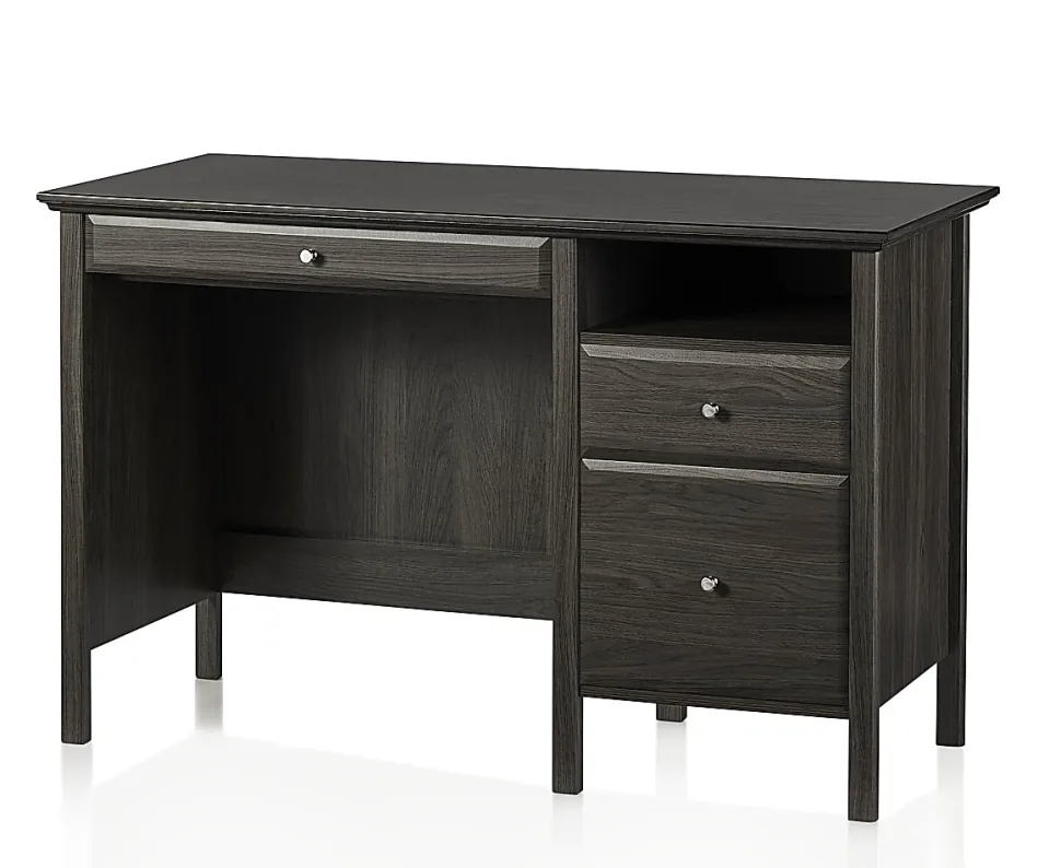 Realspace® Chase 47”W Writing Desk, Coastal Gray