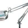 Realspace™ Clamp-On Magnifier Task Lamp, Adjustable Height, 48"H, Brushed Nickel