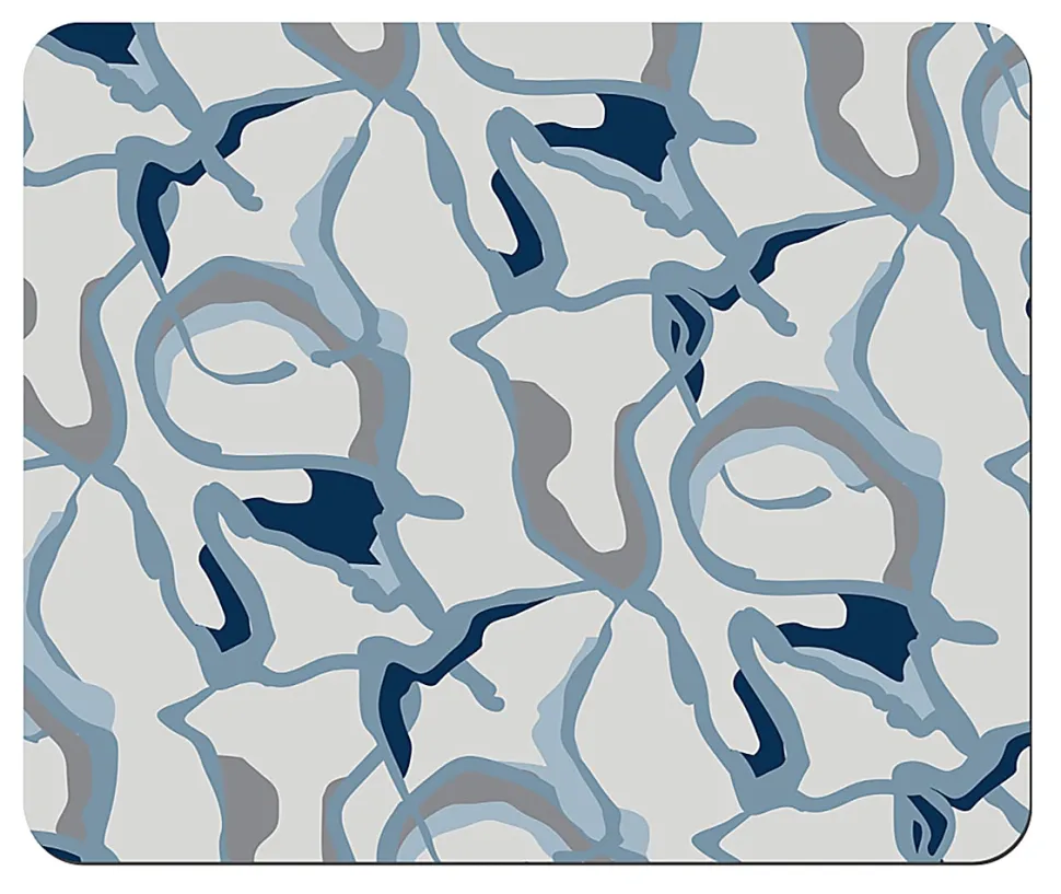 Realspace® Decorative Chair Mat, 35" x 40", Tranquil