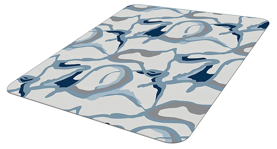 Realspace® Decorative Chair Mat, 35" x 40", Tranquil