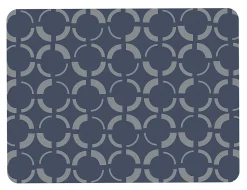 Realspace® Decorative Vinyl Chair Mat For Low Carpet, 36