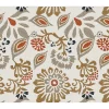Realspace® Decorative Vinyl Chair Mat For Low Carpet, 36" x 48", Boho Floral