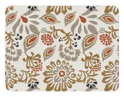 Realspace® Decorative Vinyl Chair Mat For Low Carpet, 36" x 48", Boho Floral