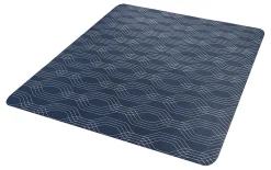 Realspace® Decorative Vinyl Chair Mat For Low Carpet, 36" x 48", Geometric Nouveau