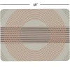 Realspace® Decorative Vinyl Chair Mat For Low Carpet, 36" x 48", Abstract