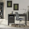 RealSpace® DeJori 51”W Writing Desk, Charcoal
