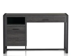 RealSpace® DeJori 51”W Writing Desk, Charcoal