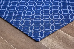 Realspace™ Designer Chair Mat, 36"W x 48"D, Blue