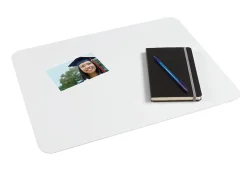 Realspace® Desk Pad With Antimicrobial  Protection, 17" H X  22" W, Clear