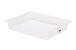 Realspace® 10-Drawer Mobile Cart, 35-13/16”H x 12-5/8”W x 14-3/8”D, White/Chrome