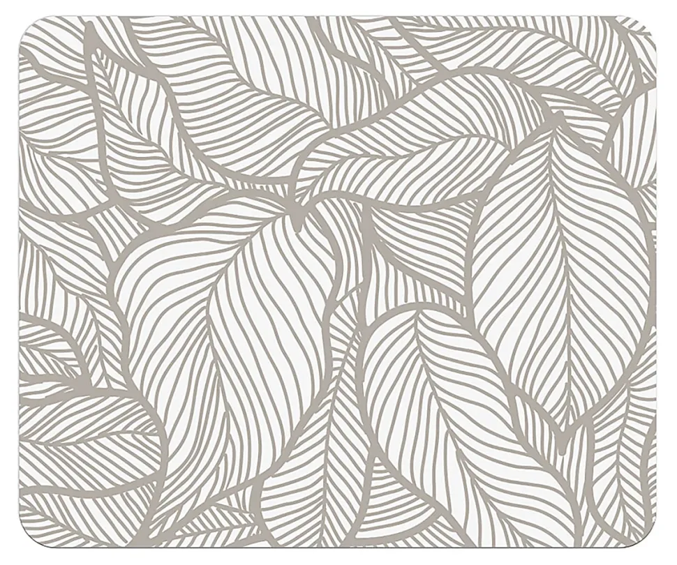 Realspace® Fashion PVC Chair Mat, 36" x 48", Leaves