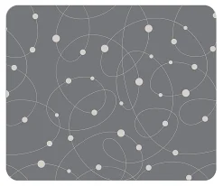 Realspace® Fashion PVC Chair Mat, 36" x 48", Swirls