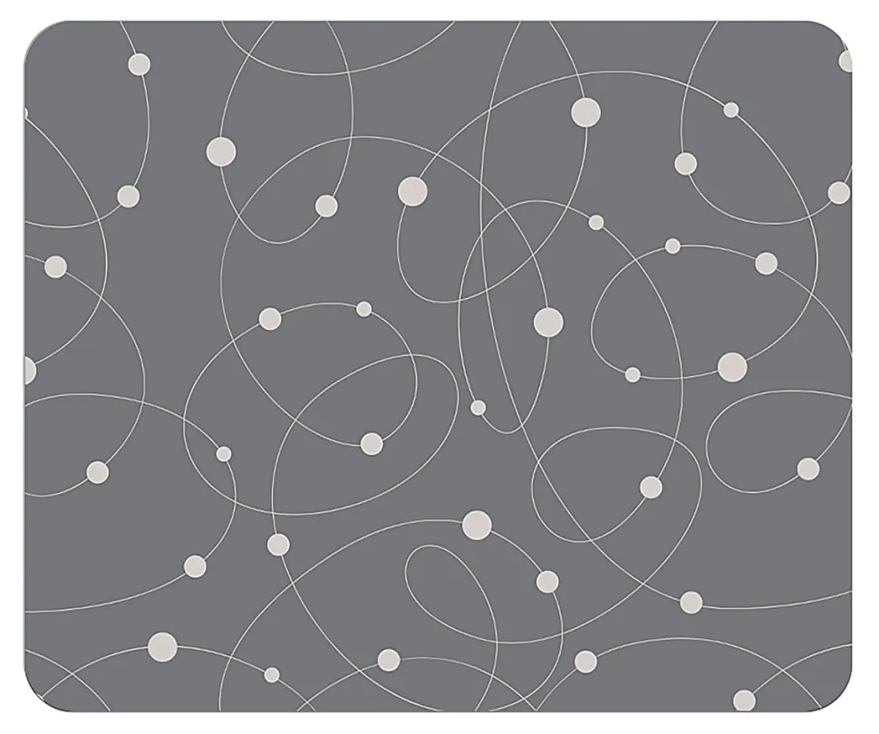 Realspace® Fashion PVC Chair Mat, 36" x 48", Swirls