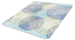 Realspace® Fashion PVC Chair Mat, 36" x 48", Circles