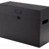 Realspace® File Storage Box, Letter Size, 14" x 10-1/4" x 5-1/2", Black