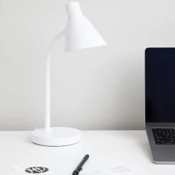 Realspace™ Gooseneck LED Desktop Lamp, Adjustable, 16-1/4