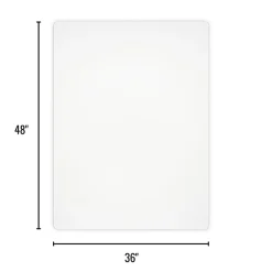 Realspace™ Hard Floor Chair Mat, 36