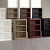 Realspace® 72"H 5-Shelf Bookcase, Arctic White