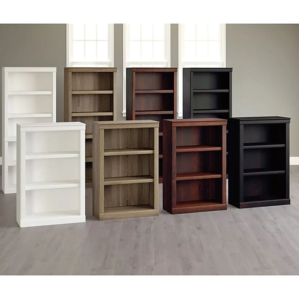 Realspace® 72"H 5-Shelf Bookcase, Arctic White