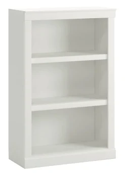 Realspace® 45"H 3-Shelf Bookcase, Arctic White