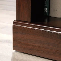 Realspace® 45"H 3-Shelf Bookcase, Mulled Cherry