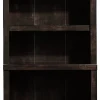 Realspace® 72"H 5-Shelf Bookcase, Peppered Black