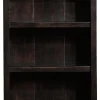 Realspace® 45"H 3-Shelf Bookcase, Peppered Black