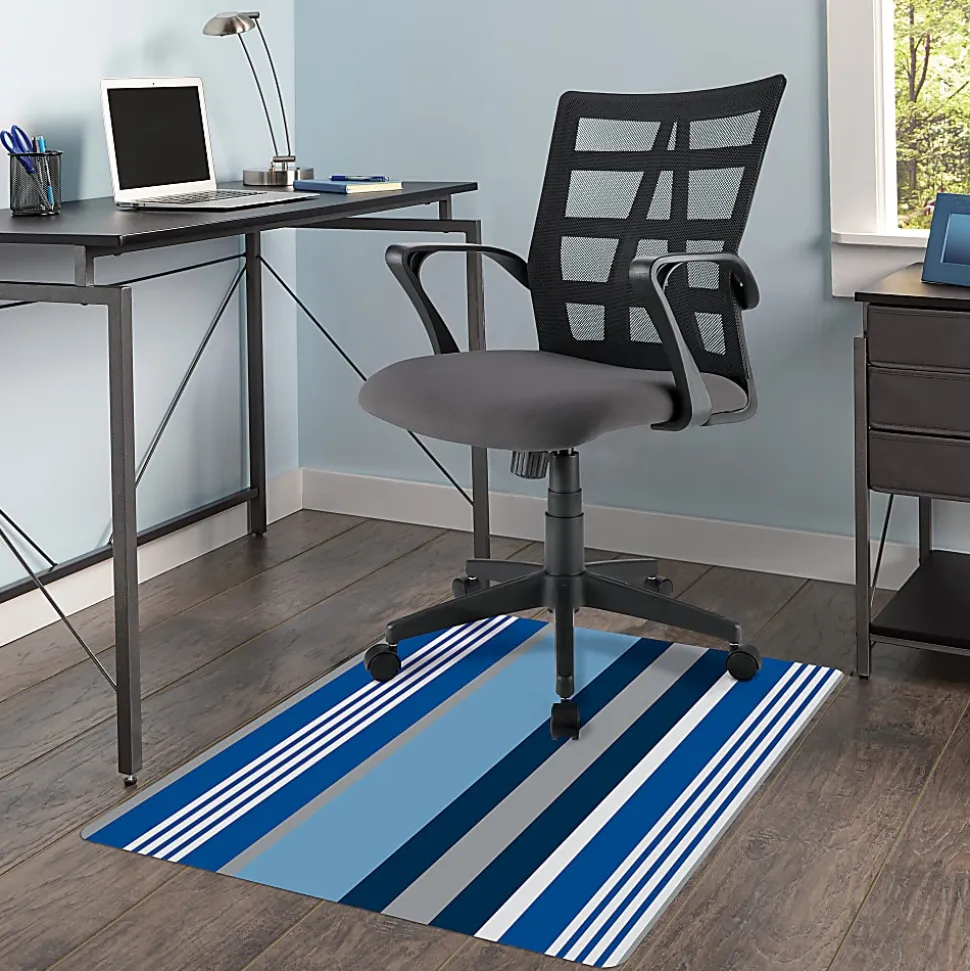 Realspace® Jaxby Mesh Mid-Back Task Office Chair, Black/Gray, BIFMA Compliant
