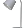 Realspace™ Kessly LED Desk Lamp With USB Port, 17"H, Gray