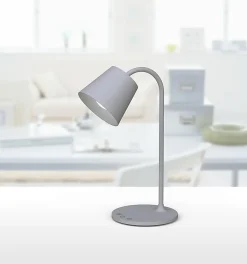 Realspace™ Kessly LED Desk Lamp With USB Port, 17
