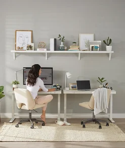 Realspace™ Kessly LED Desk Lamp With USB Port, 17