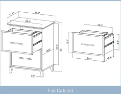 Realspace® Koru 23-1/2