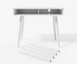 Realspace® Lanzi 35”W Student Computer Desk, White