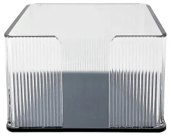 Realspace® Lucenti Acrylic Memo Holder, 2-1/16