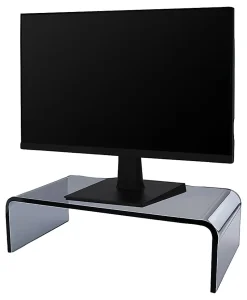 Realspace® Lucenti Acrylic Monitor Stand, 4