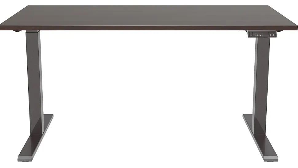 Realspace® Magellan Performance Electric 60"W Height-Adjustable Standing Desk, Espresso, BIFMA Compliant