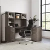 Realspace® Magellan 59"W L-Shape Corner Computer Desk, Gray