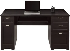 Realspace® Magellan 59"W Manager's Computer Desk, Espresso