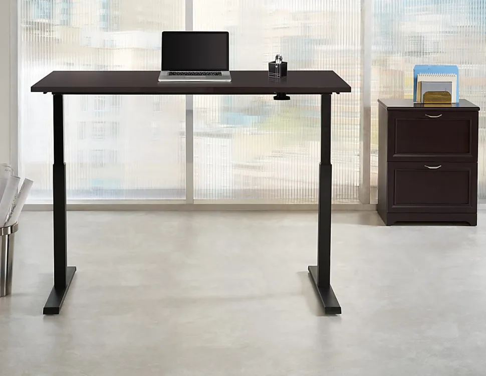 Realspace® Magellan 23-1/2"W x 16-9/16"D Lateral 2-Drawer File Cabinet, Espresso