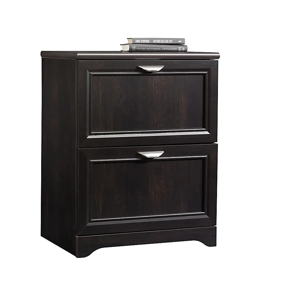 Realspace® Magellan 23-1/2"W x 16-9/16"D Lateral 2-Drawer File Cabinet, Espresso