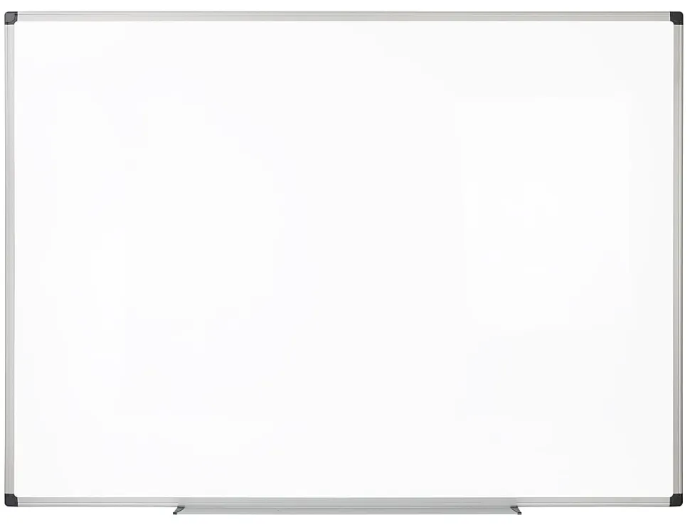 Realspace™ Magnetic Dry-Erase Whiteboard, 36" x 48", Silver Frame