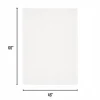 Realspace™ Medium Pile Chair Mat, Ramped Edge, 46" x 60", Clear