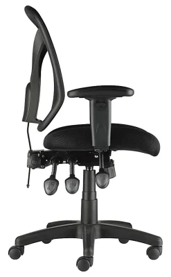 Realspace® MFTC 200 Ergonomic Mesh Mid-Back Task Office Chair, Black, BIFMA Compliant