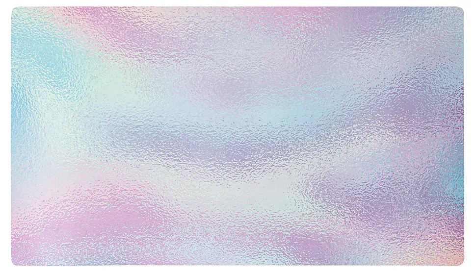 Realspace™ Modern Desk Pad, 14-3/4" x 26", 30% Recycled, Iridescent