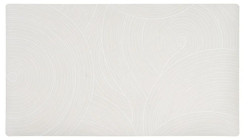 Realspace™ Modern Desk Pad, 14-3/4" x 26", 30% Recycled, Tan Geometric