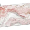 Realspace™ Modern Desk Pad, 14-3/4" x 26", 30% Recycled, Pink Multi Swirl