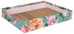 Realspace® 4-Piece Desk Accessory Set, Floral