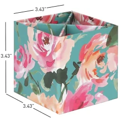 Realspace® 4-Piece Desk Accessory Set, Floral