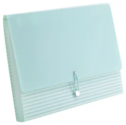Realspace™ 13-Pocket Poly Expanding File Folder, Letter Size, 13